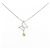 Autre Marque Collana farfalla in diamanti e oro bianco Au750 Argento