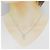 Autre Marque Collana farfalla in diamanti e oro bianco Au750 Argento - vista 6