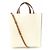 Marni SHMPV01TY3 LV639 Kalbsleder Tasche Blau Beige Marineblau - Ansicht 3