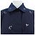 Autre Marque Camisa de algodón Patou Azul Azul marino - vista 5