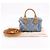 Borsa 2way Louis Vuitton Nano Speedy Monogram Blu Blu chiaro - vista 11