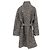 Hermès Capispalla in lana e cashmere Hermes Nero Bianco Cachi - vista 2