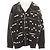 Wollstrickjacke Sacai sacai × INTERSTELLAR Schwarz Grün Roh