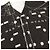 Wollstrickjacke Sacai sacai × INTERSTELLAR Schwarz Grün Roh - Ansicht 8