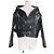 Everyday Balenciaga Lederjacke Schwarz