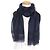 Sciarpa in cashmere Dior HOMME Blu - vista 2