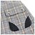 Louis Vuitton Logo Button Leder-Switching-Kleid Braun - Ansicht 7