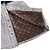 Louis Vuitton Logo Button Leder-Switching-Kleid Braun - Ansicht 8
