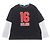 Céline Camiseta CELINE Skater de jersey de algodón Castaño Negro