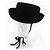 Timeless Cappello in pelo di coniglio Chanel Nero
