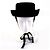 Timeless Cappello in pelo di coniglio Chanel Nero - vista 3
