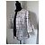 Christian Lacroix Multicolored Square Pattern Jacket White Blue Beige - view 11