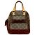 Bolso de mano Louis Vuitton en piel Monogram Castaño