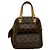Bolso de mano Louis Vuitton en piel Monogram Castaño - vista 2