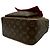 Bolso de mano Louis Vuitton en piel Monogram Castaño - vista 9