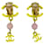 Timeless Orecchini Chanel Coco Mark gialli in plastica Giallo  - vista 5