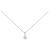 Autre Marque Collana in Au750 e Diamanti Argento