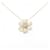 Collar Van Cleef & Arpels Rose de Noël Au750 Nácar y Diamante Dorado  - vista 1