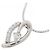 Autre Marque Collana di Diamanti PT900 PT850 Argento - vista 3