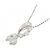 Autre Marque Collana in platino e diamanti Argento - vista 3