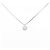 Autre Marque Collana di Diamanti PT900 PT850 Argento