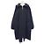 Autre Marque Cappotto in lana Seventy Nero