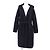 Abrigo de mohair Max Mara S Max Mara Azul Azul marino