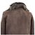 Autre Marque Cappotto Joseph Shearling Marrone - vista 13