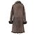 Autre Marque Cappotto Joseph Shearling Marrone - vista 8