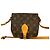 Cartouchiere Borsa a tracolla in pelle monogram Louis Vuitton Marrone - vista 2