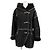 Abrigo de piel de oveja ISSEY MIYAKE Negro
