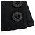 Timeless Vestido de lana CHANEL BIGCOCO con hebilla Mark Negro - vista 6
