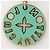 Louis Vuitton Porte Cles Looping Bag Charm Key Holder Rosa Verde - vista 4