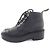 Timeless Chanel G36416 Leder Kurzstiefel Schwarz - Ansicht 5