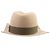 Fedora in feltro con nastro ricamato Orb di Vivienne Westwood Rosa Beige - vista 4