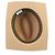 Fedora in feltro con nastro ricamato Orb di Vivienne Westwood Rosa Beige - vista 7