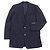 Blazer in lana Christian Dior MONSIEUR Blu Blu navy