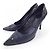 Décolleté Salvatore Ferragamo Nero Blu navy - vista 3