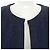 Timeless Jaqueta Chanel sem colarinho Azul Azul marinho - vista 5