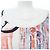 T-shirt Louis Vuitton Bianco Rosso Blu - vista 5