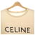 Céline Camiseta de algodón CELINE Beige  - vista 4