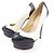 Autre Marque Décolleté Charlotte Olympia Nero Bianco - vista 3