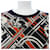 Hermès 3H4627DX Camiseta de algodón Negro Roja Beige - vista 5
