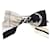 Hermès Clip per capelli in seta Hermes Grenelle Exlibris Valletta Nero  - vista 1