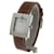Hermès Hermes BE1.110 Armbanduhr aus Edelstahl Weiß  - Ansicht 2