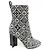 Louis Vuitton Silhouette Line Boots Braun Schwarz