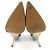 Botas de pelo de becerro Manolo Blahnik Azul Beige - vista 4