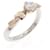 Autre Marque Diamantring Pt950 K18PG Silber