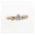 Autre Marque Diamantring Pt950 K18PG Silber - Ansicht 2