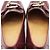 Hermès Mocassino Kelly in pelle Hermes Marrone Bordò - vista 5